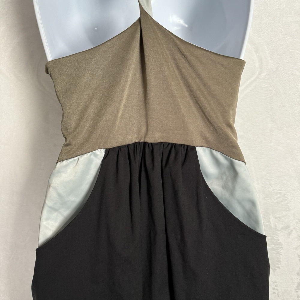 Saks 5th Avenue Iodice‎ Mini Dress Size XS Racerback Colorblock Sexy Party - Picture 14 of 16